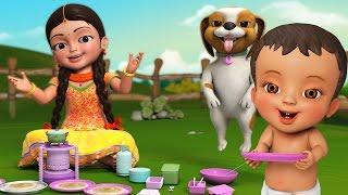 Dosamma Dosa | Telugu Rhymes for Children | Infobells