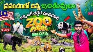 మలేషియా జూ పార్క్  ఇదొక అద్భుతమైన ప్రపంచం | Malaysia Zoo Park Full Tour | Kranthi Travel Vlogger