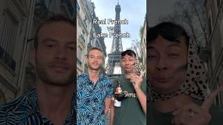 Real French vs Fake French  #comedyshorts #funny