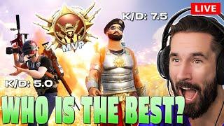 Who Can Get MVP The Most? MVP Challenge With Best Gameplay  PUBG MOBILE