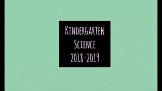 Kindergarten FOSS Science Curriculum