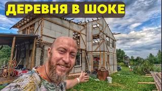 Продолжаю перестраивать старый дом! Сделал второй этаж из ЭППС!
