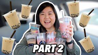 TRYING EVERY BOBA SHOP IN SOUTH BAY (SAN JOSE, MILPITAS, SANTA CLARA, ETC) PART 2