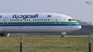 Saudia Boeing 787-9 Departs BHX  JED | REG: HZ-AR32