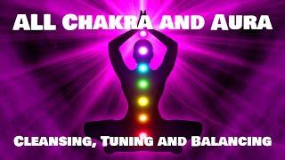 CHAKRA AURA TRANCE Tuning Cleansing Frequencies Soundscape