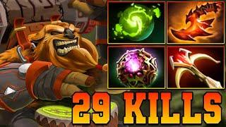 29 Kills Earthshaker Dota 2 Offlane Carry Pro Gameplay Item Build Guide 7.37