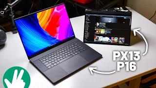 ASUS ProArt PX13 and P16: Proper portable creator powerhouses