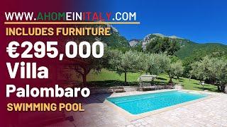 INCREDIBLE ITALIAN VILLA in the beautiful Abruzzese countryside close to many towns, beach & Ski.