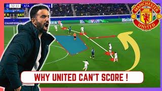 The Real Reason Manchester United Struggles to Score | A Tactical Comparison