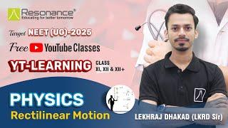 Rectilinear Motion | NEET 2025 English Medium | Day 25 | Dt. 13-09-2024 | Class 11 | NEET Physics