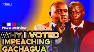 Why I voted impeaching DP Rigathi Gachagua | Senator Samson Cherargei