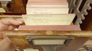 The Library of Congress Card Catalog