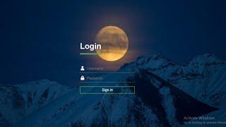 Amazing Transparent Login Form Just By Using HTML & CSS In Hindi 2020