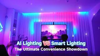 AI Lighting vs. Smart Lighting: The Ultimate Convenience Showdown