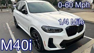 Performance Review: 2023 BMW X3 M40i Testing!