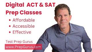 Maximize Your SAT & ACT Scores with Live Digital Test Prep Classes