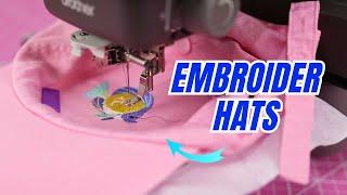 What You NEED to Embroider Hats on Single-Needle Embroidery Machines