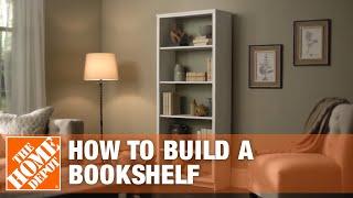 DIY Bookshelf – Simple Wood Projects | The Home Depot