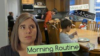 Morning Routine for Mom of 12! - GRWM - Mega Large Family Life