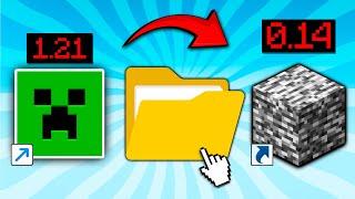 Minecraft World from the NEW Bedrock Version to the OLD? What Happens?