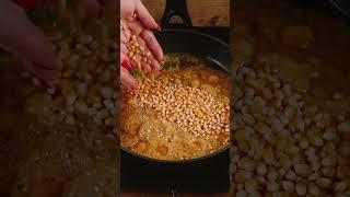 Popcorn für Fortgeschrittene! | Karamell Popcorn selber machen #shorts