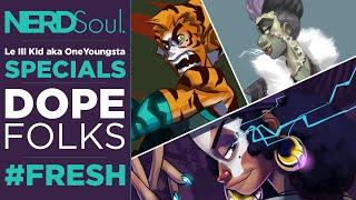 Dope Folks: Rob Crump / CrumpSmash / Crumptastic / Mercenary Penciler - Comics & More! | NERDSoul