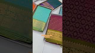 Kanchi Border Embossed Silk Sarees From Sri Sai Kumudha Silks 9750180554