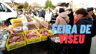 FEIRA GIGANTE EM VISEU, DE TUDO UM POUCO, SERÁ QUE TEM PASTEL?