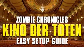 How To Set Up KINO DER TOTEN Map Zombie Chronicles PS4 – Power, Pack A Punch, Perk Location