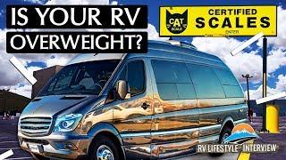 Overweight RVs and Overweight RVers! What Does Your RV Weigh?