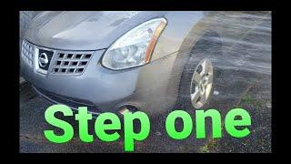 Satisfying Car Wheel Detailing/How to clean the car wheels