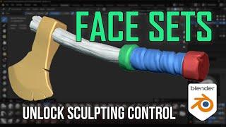 Unlock Precision Sculpting - Your Guide to Blender Face Sets