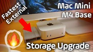 Best External SSD  M4 Mac Mini  ZIKE Drive Thunderbolt 4 Enclosure