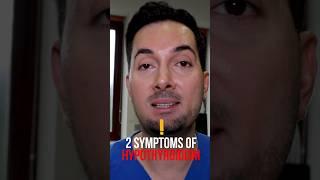 Hypothyroidism Symptoms of Low Thyroid (2 EXPERT SIGNS)