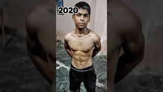 4 Years TransformationMotivational fitness#Shorts#Reel