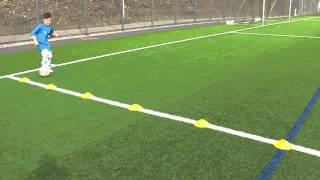 Fussballtraining: 6er Reihe Übung 6-10 - Ballkontrolle - Technik