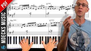 Easy Modern Jazz Piano Voicings "Stella By Starlight" #jazzpianolessons