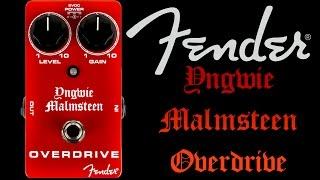 Fender Yngwie Malmsteen overdrive demo 1/2 BOOST MODE