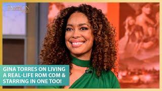 Gina Torres On Living a Real-Life Rom Com & Starring In One Too!