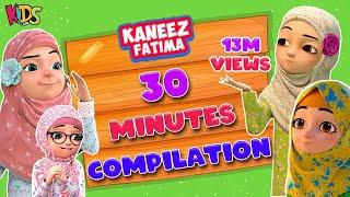 Kaneez Fatima Cartoon Series Compilation | Episodes 6 to 10 | 3D Animation Urdu Stories For Kids