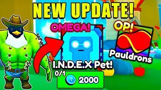 *NEW* Brainrot Evolution UPDATE The Index Pet is INSANE!!