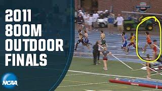 Amazing kick, comeback in 2011 NCAA 800m championship