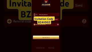 Aa game referral code || Aa.game invitation code || Aa game invite code || Aa.game referral code