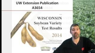 Soybean crop management in Wisconsin, 1/3