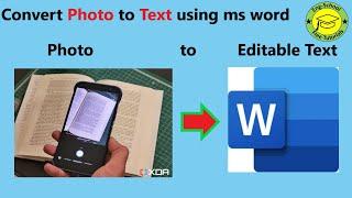 How to Convert Image to Word Document