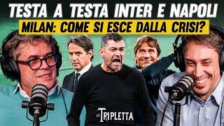 INTER all'assalto della Champions, il NAPOLI non molla lo scudetto. MILAN: crisi infinita?