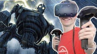 BECOME THE IRON GIANT IN VIRTUAL REALITY! | VRobot (HTC Vive VR Gameplay)