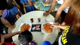 Christmas Party Games (1/10) - Samyang Eating Challenge