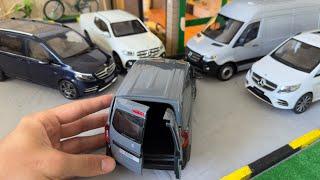 Diecast Model Cars of Mercedes-Benz Light Commercial Vehicles