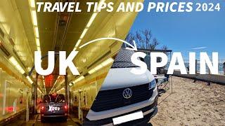 European trip UK to Spain - details and tips - Van Life